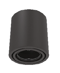 [EI42374] Artefacto De Adosar Circular Negro Argo