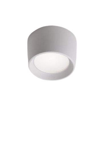 [EI42393] Artefacto De Adosar Techo Livia GX53 C/lamp LED 10W Calida/neutra Blanco Fumagalli