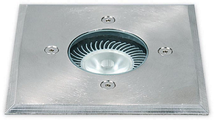 [EI42409] Artefacto Embutido De Piso Para Lampara GU10 Argo