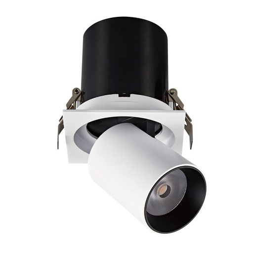[EI42446] Artefacto LED De Embutir 10W 1000LM Luz Calida Elastico Art Zaga