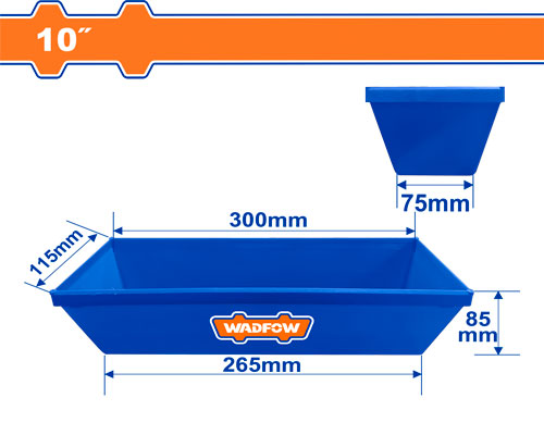 [E42504] Bandeja Plastica P/ Masilla 10PULG - Wadfow