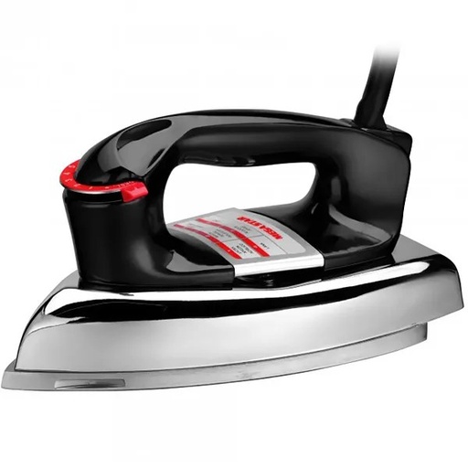[TA42528] Plancha MegaStar PA220B de 1.500 watts 220V ~ 50 60 Hz - Negra Plata