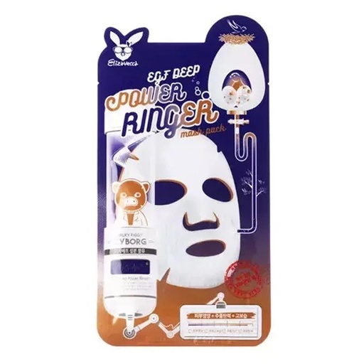 [TA42654] Mascarilla Facial Elizavecca EGF Deep Power Ringer Mask Pack - 1 Unidad