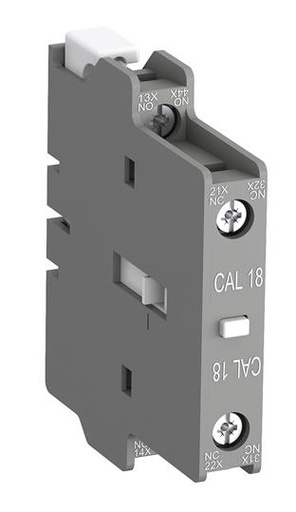 [EA42687] Bloque De Contacto Auxiliar Lateral 1NA + 1NC Para Contactor Af145 - Af750 - Abb