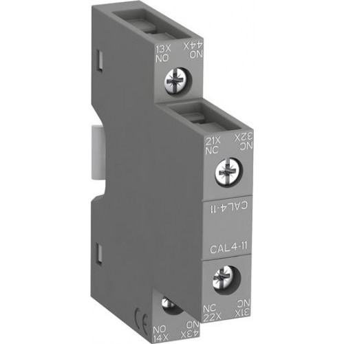 [EA42691] Bloque De Contacto Auxiliar Lateral 1NA + 1NC Para Contactor Af9 - Af96 - Abb
