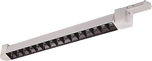[EI42833] Cabezal Lineal LED De 15W Luz Calida Para Riel Blanco Neo Argo