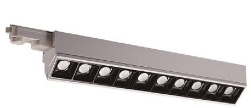 [EI42834] Cabezal Lineal LED De 50W Luz Calida Para Riel Blanco Neo Argo
