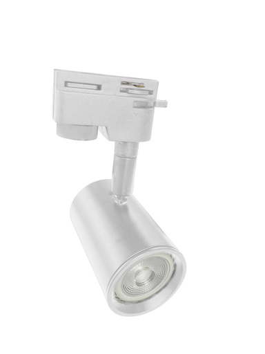 [EI42838] Cabezal Para Lampara Dicro Con Adaptador Para Riel Blanco Zaga
