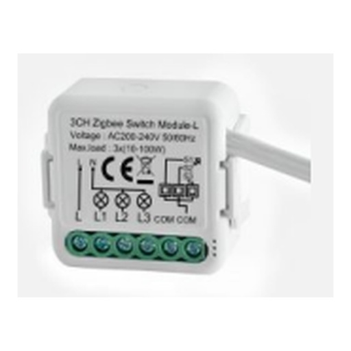 [ID42978] Modulo Interruptor 3 Canales S/Neutro - S-L3CH - Similar