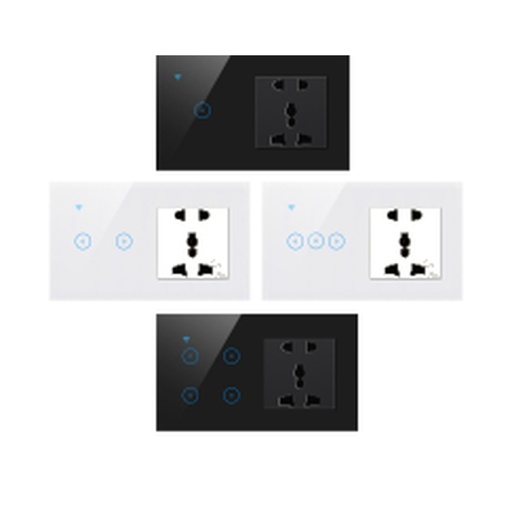[ID42984] Tomacorriente Universal c/Interruptor Luz - S-US09 - Similar