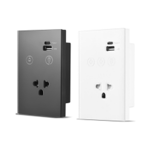 [ID42987] Tomacorriente US 1USB+1TypeC - S-US14 - Similar