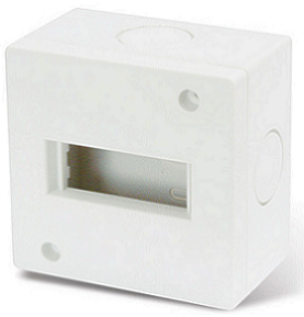 [EI43212] Caja Blanca Externa Con Base 1 Modulo IP20 - Cambre - Cambre