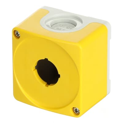 [EA43221] Caja Botonera Amarilla Vacia - Abb
