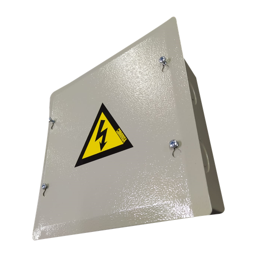 [EC43258] Caja De Paso Metalica De Embutir 20 X 20 X 10 Cm Gris - Cominsa Electric