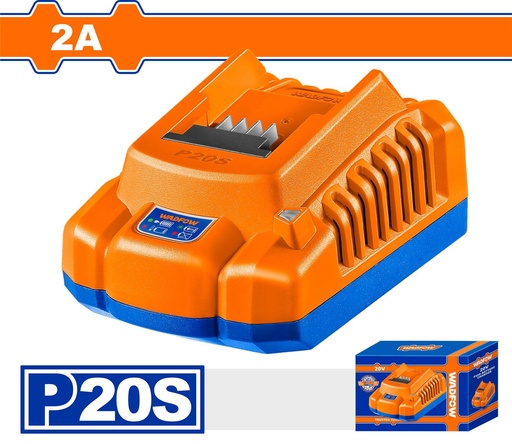 [E43407] Cargador De Bateria 20V2A - Wfcp502 - Wadfow