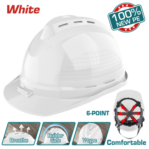 [EC43417] Casco De Seguridad (blanco) - Tsp8602 - Total