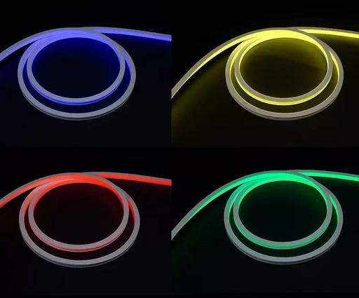 [EI43515] Cinta LED Neon Top 120LEDS Por Metro Para Uso Exterior RGB 24V Zaga