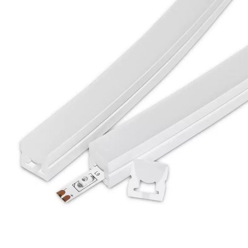 [EI43519] Cinta LED Neon Top 140LEDS Por Metro Para Uso Exterior Luz Calida 24V Irc90 Zaga