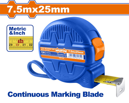 [E43524] Cinta Métrica De Acero 7.5MX25MM - Wadfow