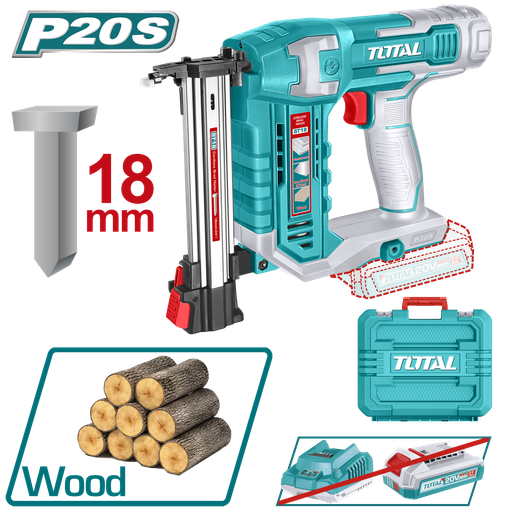 [E43536] Clavadora A Bateria 20V 18MM - Sin Bat - Tcstli3805 - Total
