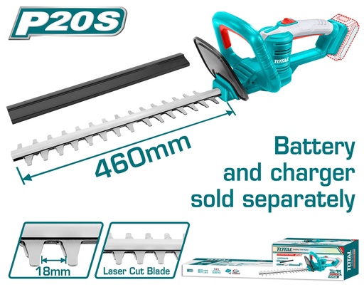 [E43956] Cortasetos A Batería 20V - Sin Bat - Thtli20018 - Total