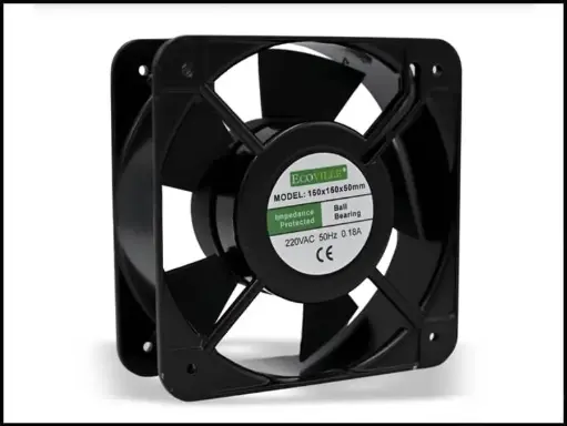 [EC44007] Ventilador Tablero 150X150 220V C/ Cable - Ecoville