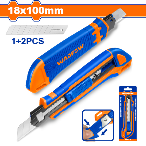 [FC44042] Cutter 18X100MM Y Hojas (3 Pzs) - Wadfow
