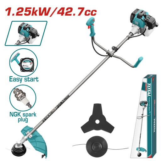 [E44065] Desmalezadora A Gasolina 1.25KW 42.7CC - Tp5434411 - Total