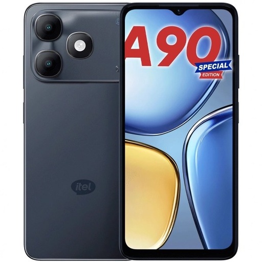[TC44102] Celular Itel A90 A6610L Dual SIM de 256GB 4GB RAM de 6.6" 13MP 5MP - Starlit Bla