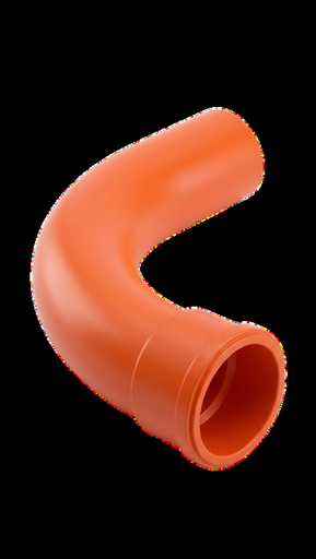 [ED44128] Curva 90° Conduit Elektron 32mm - Naranja