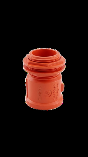 [ED44153] Terminal con Tuerca Conduit Elektron 20mm - Naranja