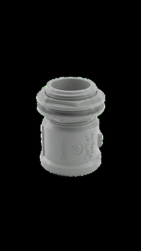 [ED44154] Terminal con Tuerca Conduit Elektron 25mm - Gris