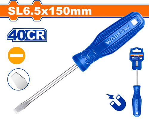 [FH44180] Destornillador Plano Sl6.5x150mm - 40CR - Wadfow