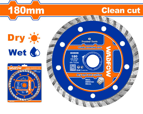 [E44235] Disco Diamante Turbo 180MM - Wadfow