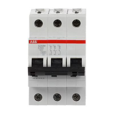 [EC44299] Disy Term Din 3P 050A Icu 15KA S203m - Abb