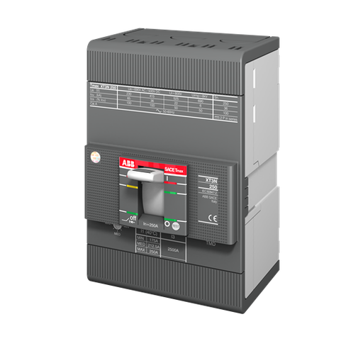 [EC44313] Disyuntor Caja Moldeada 3X250A 36KA Regulable Tmax Xt3 - Abb