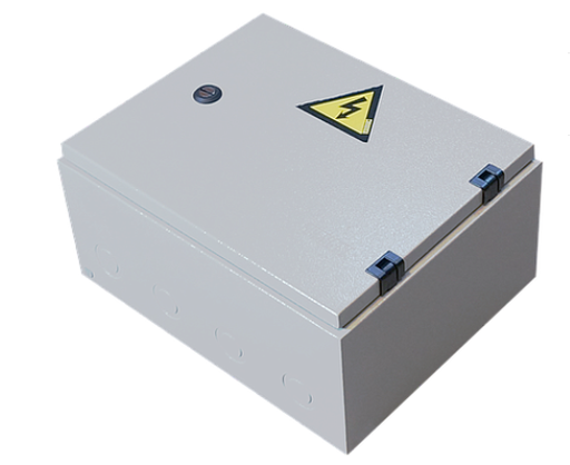 [EC44414] Tablero Metalico Din Adosar Neutro 12 Modulos Gris - Cominsa Electric
