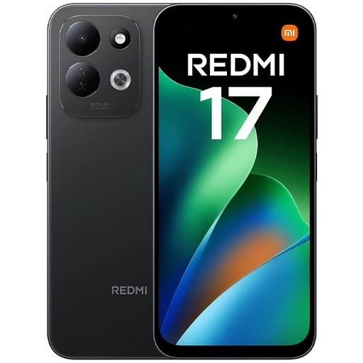 [TC44507] Celular Xiaomi Redmi 17 Dual SIM de 256GB 6GB RAM de 6.9" 50MP 8MP - Negro (Glob