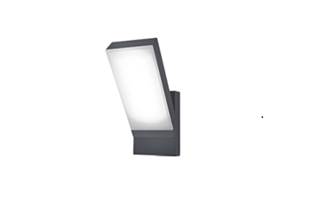[EI44709] Farol LED De Pared 6W Negro IP54 Argo