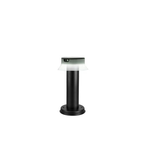 [EI44750] Farola Felice Solar H:330mm De 1 Luz Calida/neutra/fria Negro Fumagalli