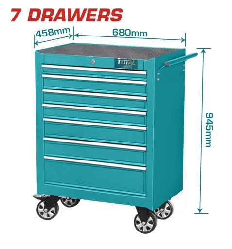 [EC44981] Gabinete Para Herramientas 94CM 7 Cajones - Total