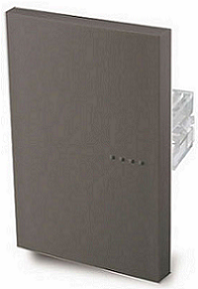 [EI45083] Interruptor Bipolar Gris 16A Tecla Cuadruple - Linea Bauhaus - Cambre