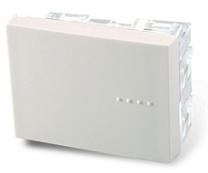 [EI45105] Interruptor Paralelo Blanco Tecla Doble - Linea Bauhaus - Cambre