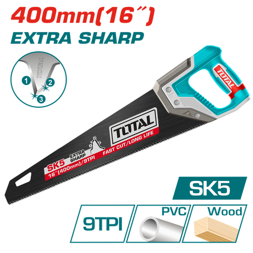 [E45161] Serrucho Madera Y Pvc Extra Filo 40CM - Total