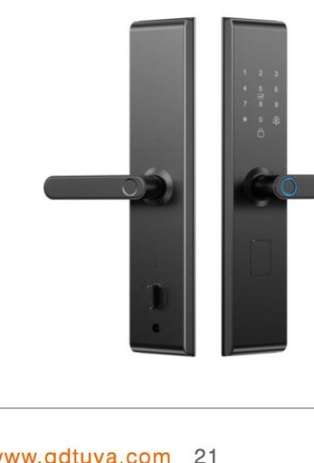 [ID45228] Cerradura Inteligente de Palanca c/ Huella WiFi - S-LX3 - Similar