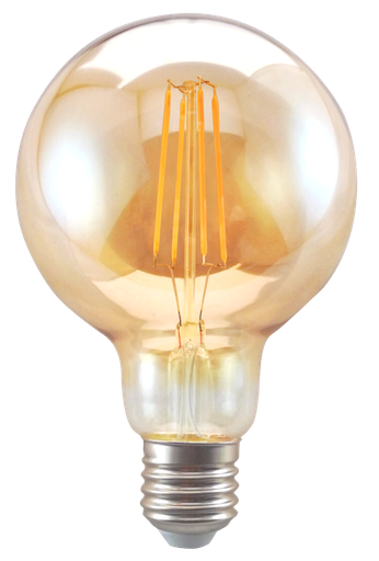 [EI45279] Lamp LED Vintage E27 Globo 6W Ø9.5cm 1800K 220 - 240V - Argo