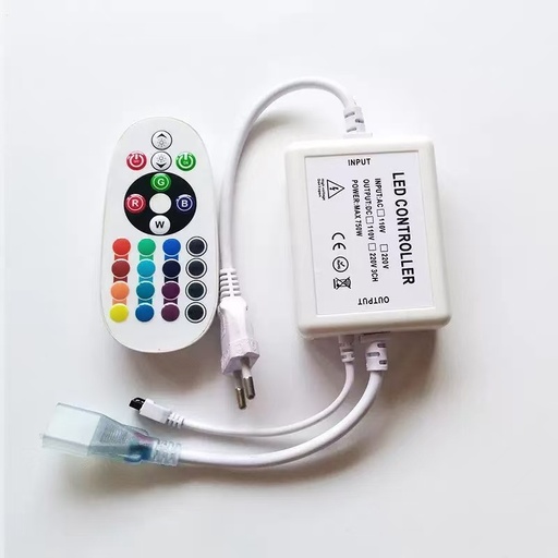 [EI45356] LED Controlador RGB P/cinta LED 220V - Argo
