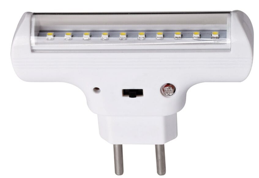 [PL45432] Luz De Emergencia De 10 Leds Con Sensor Argo