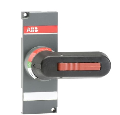 [EA45448] Manija Negra Con Bloque Candado Para Seccionador Bajo Carga Ot160 - 250 - Abb