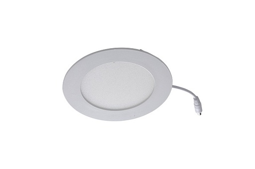 [EI45574] Panel LED 12W Circular De Embutir Luz Fria Ecopanel